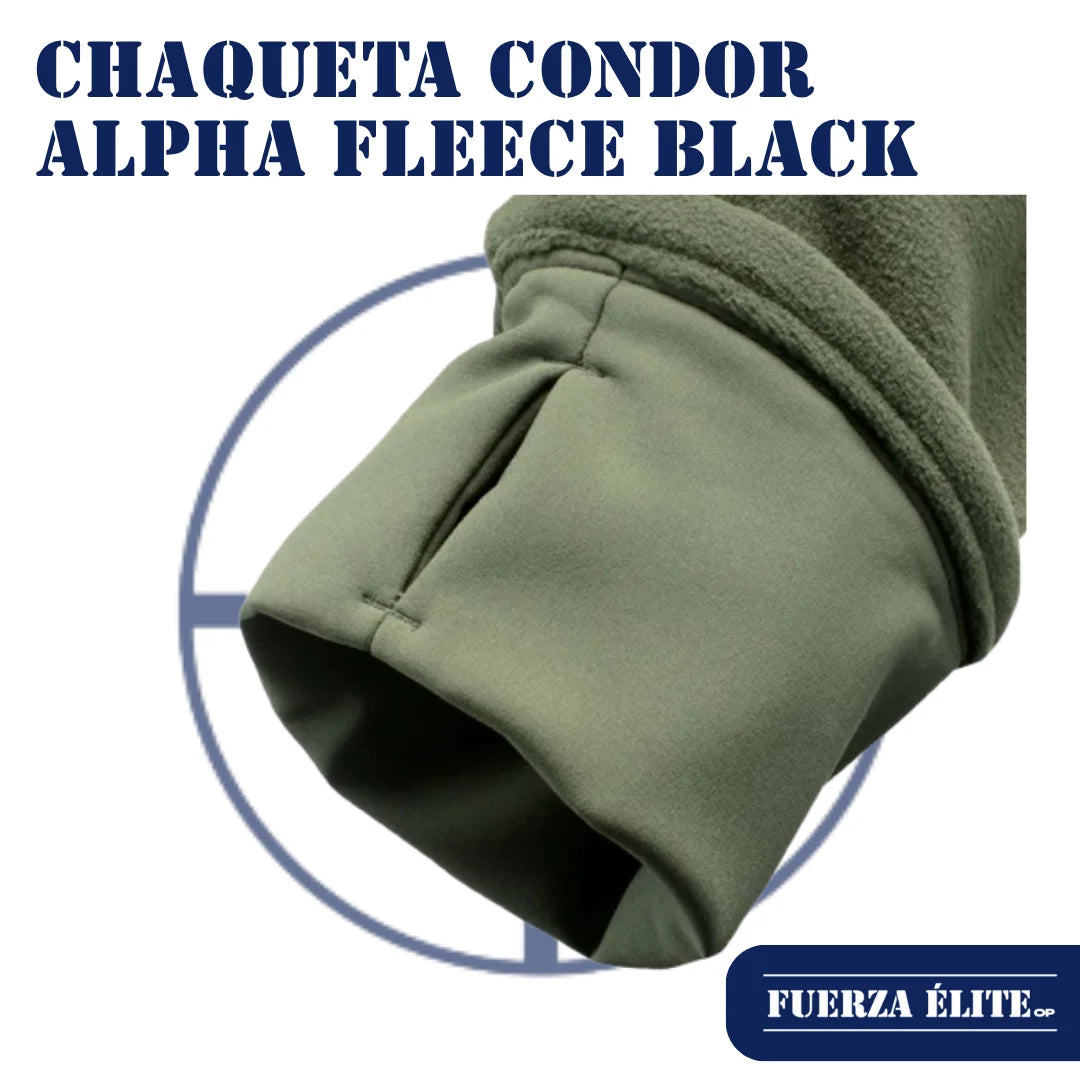 CHAQUETA CONDOR ALPHA FLEECE BLACK REF 601-002