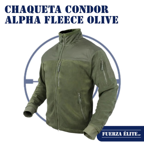CHAQUETA CONDOR ALPHA FLEECE OLIVE DRAB REF 601-001
