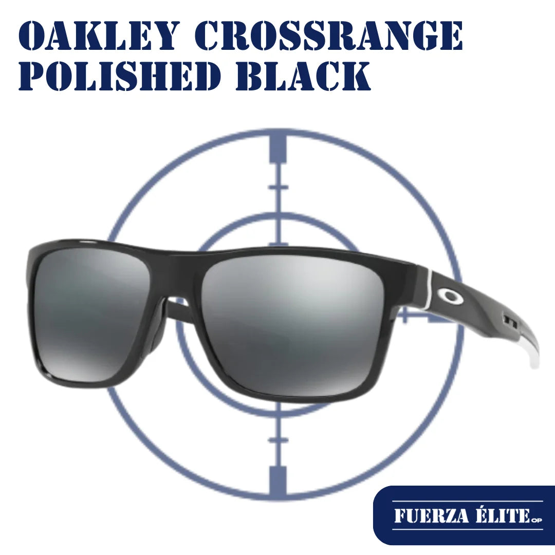 GAFAS OAKLEY CROSSRANGE POLISHED BLACK / BLACK IRIDIUM REF OO9361-0257