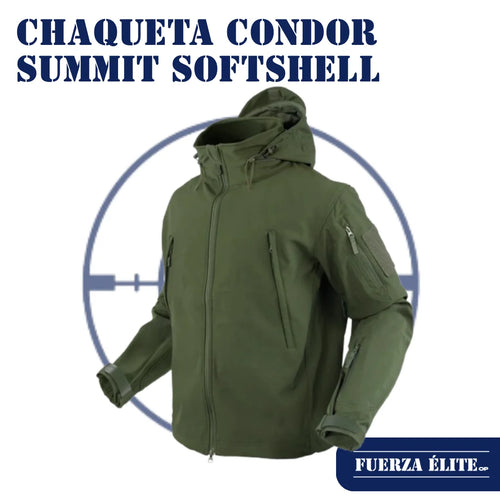 CHAQUETA CONDOR SUMMIT SOFTSHELL OLIVE DRAB REF 602-001