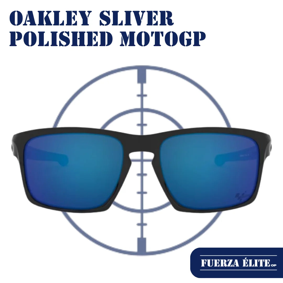 GAFAS OAKLEY SLIVER POLISHED BLACK / ICE IRIDIUM REF OO9262-28