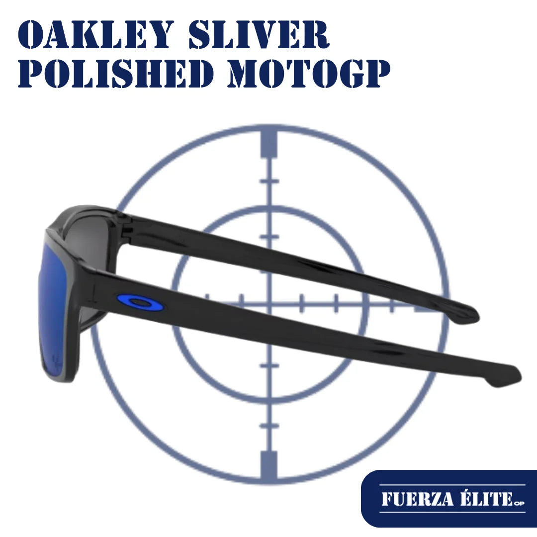 GAFAS OAKLEY SLIVER POLISHED BLACK / ICE IRIDIUM REF OO9262-28