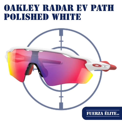 GAFAS OAKLEY RADAR EV PATH POLISHED WHITE/PRIZM ROAD OO9208-05