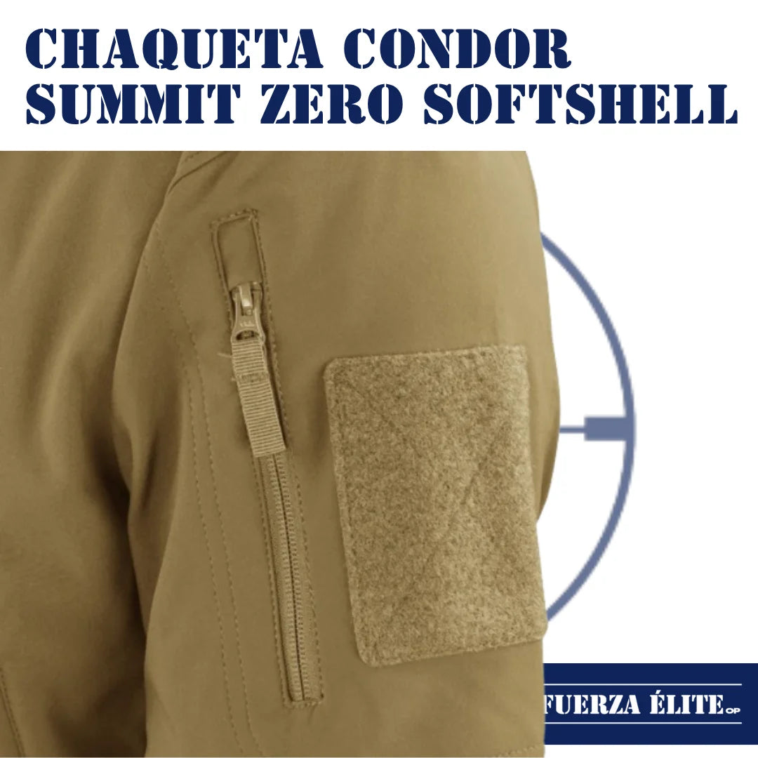 CHAQUETA CONDOR SUMMIT ZERO SOFTSHELL COYOTE BROWN REF 609-498