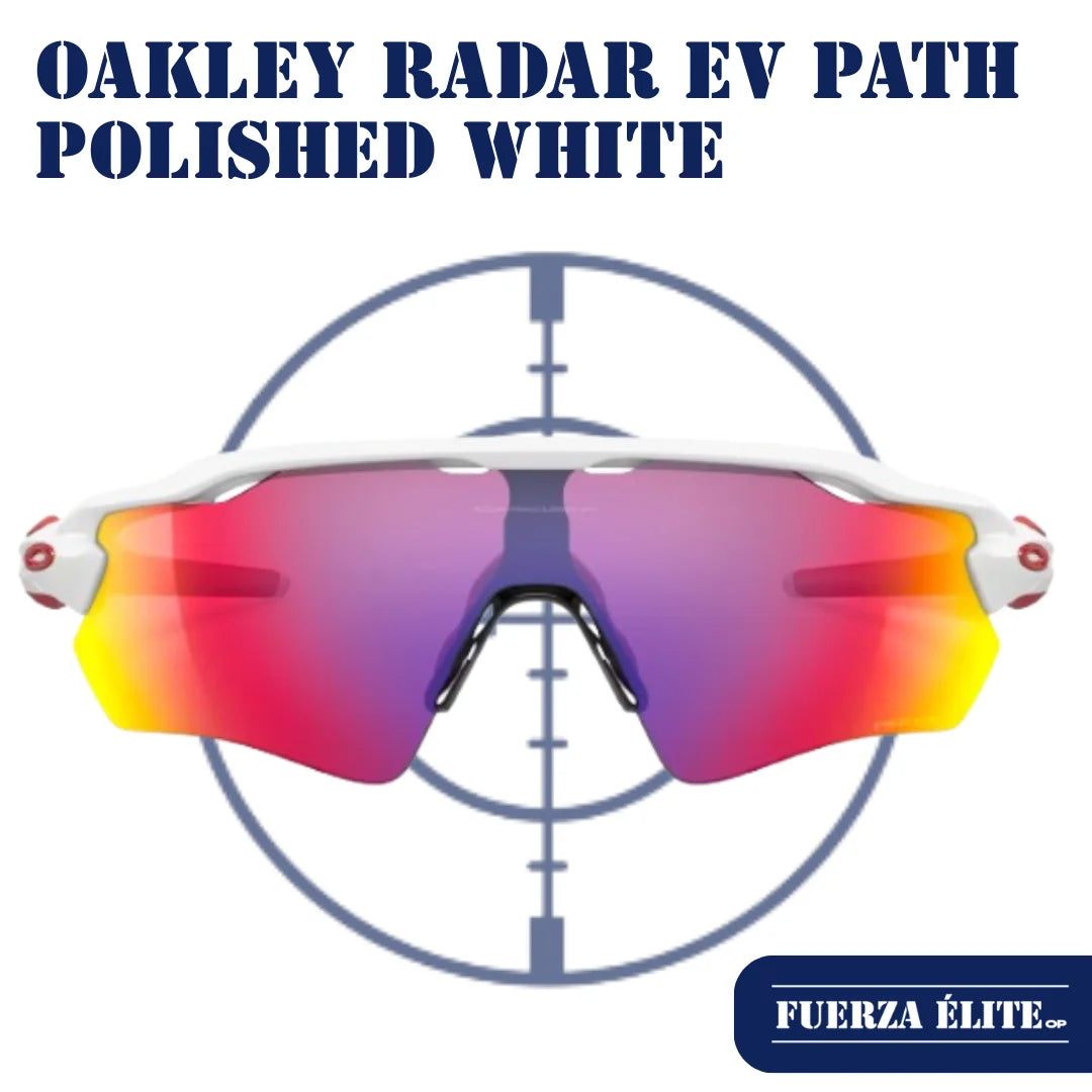 GAFAS OAKLEY RADAR EV PATH POLISHED WHITE/PRIZM ROAD OO9208-05