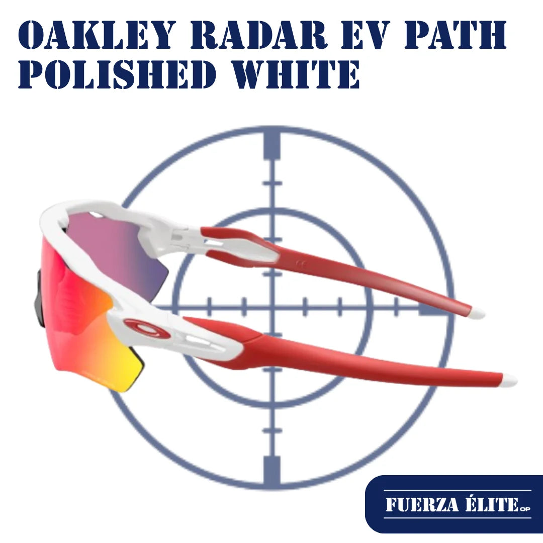 GAFAS OAKLEY RADAR EV PATH POLISHED WHITE/PRIZM ROAD OO9208-05