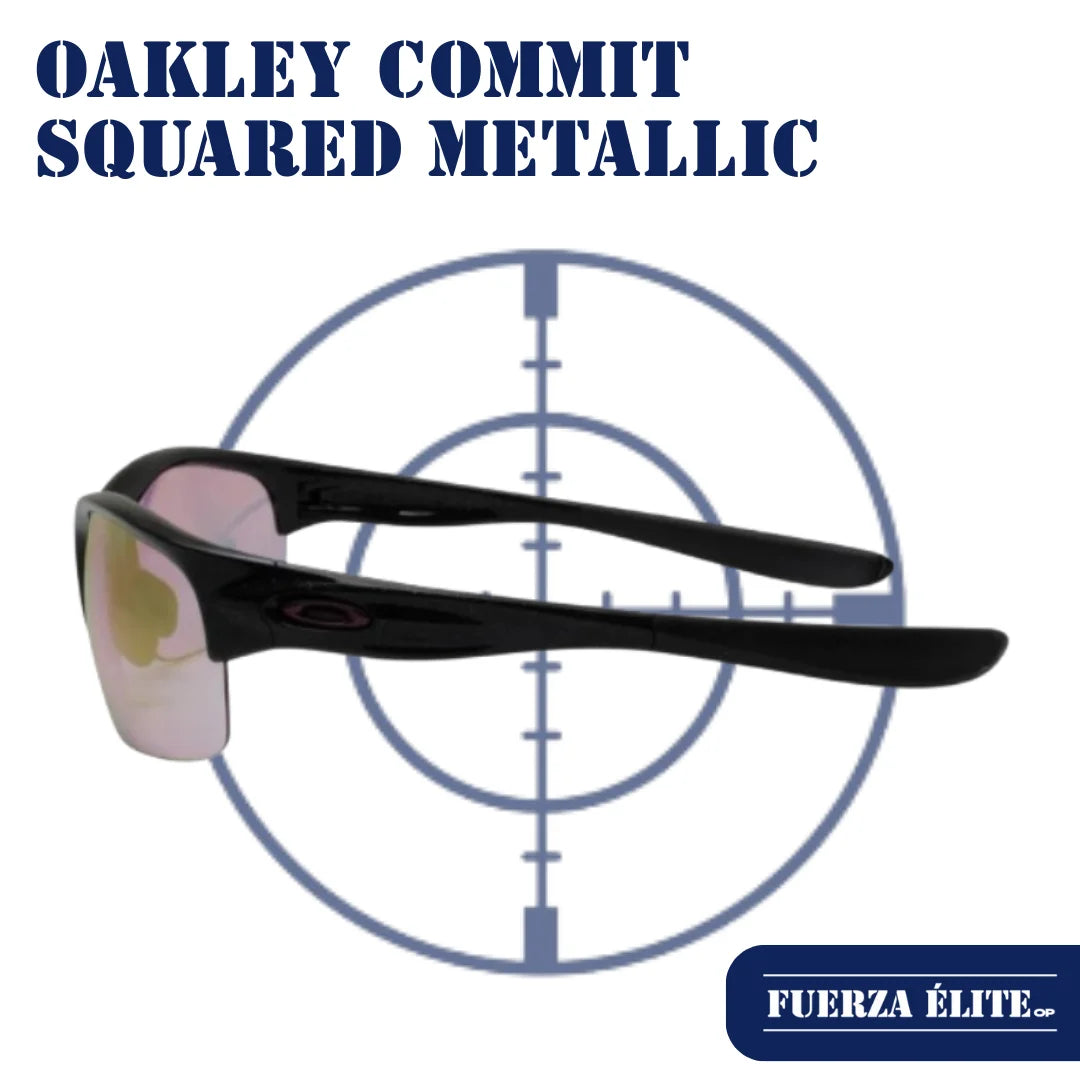 GAFAS OAKLEY COMMIT SQUARED METALLIC BLACK / PINK IRIDIUM REF 26-208