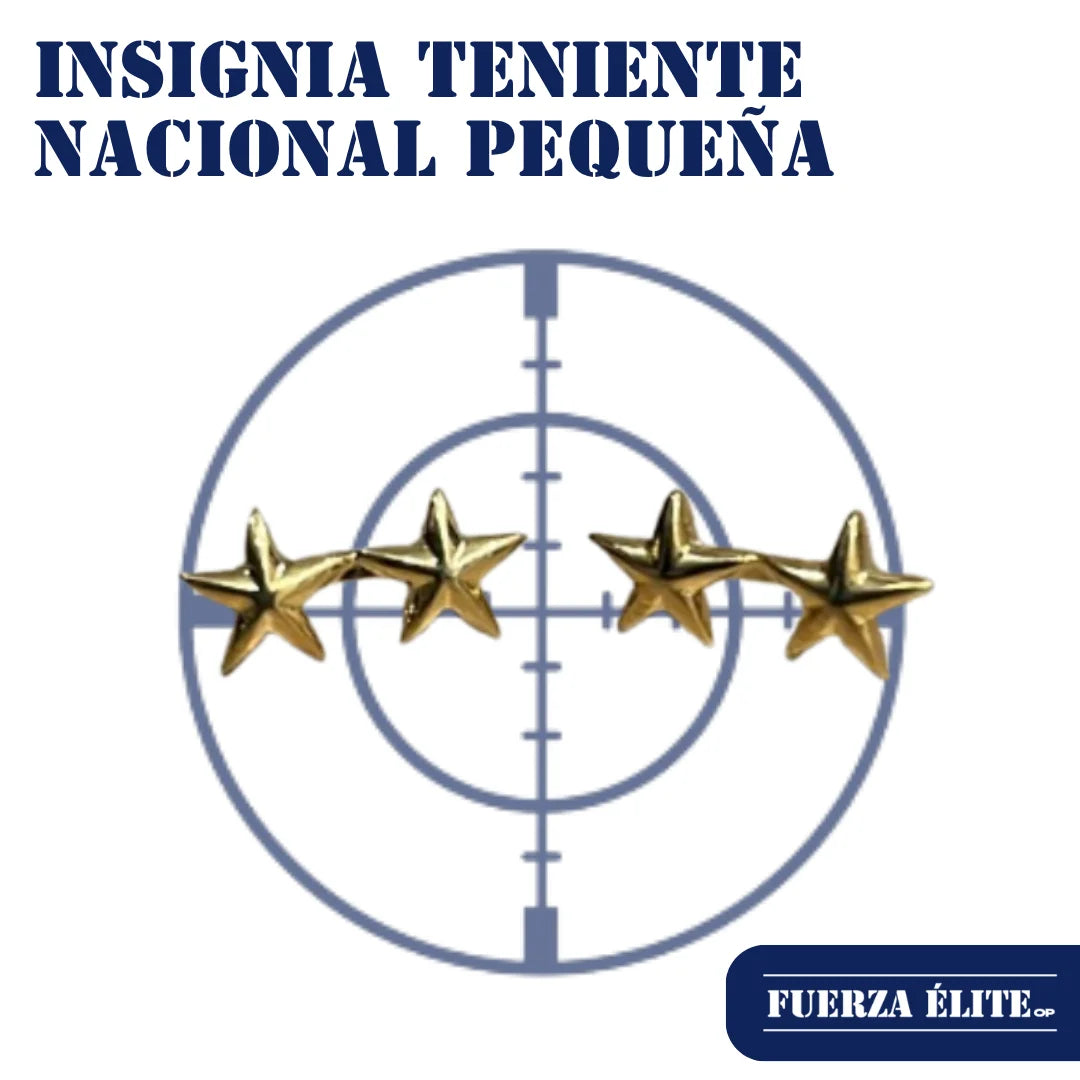 INSIGNIA OFICIAL TENIENTE PEQUENA