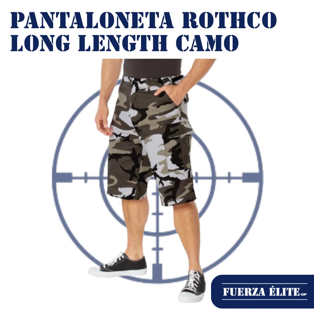 PANTALONETA ROTHCO LONG LENGTH CAMO BDU CITY CAMO REF 7769