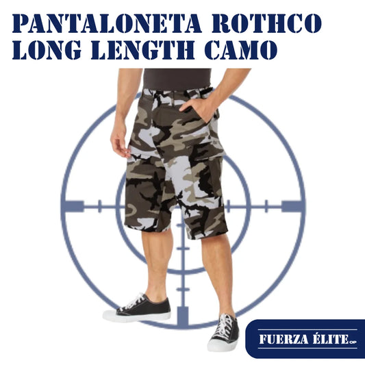 PANTALONETA ROTHCO LONG LENGTH CAMO BDU CITY CAMO REF 7769
