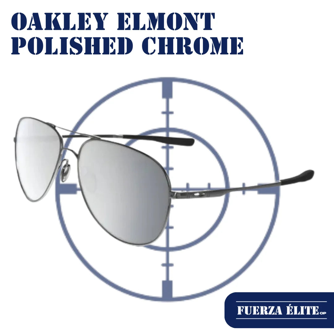 GAFAS OAKLEY ELMONT POLISHED CHROME / CHROME IRIDIUM REF OO4119-0860