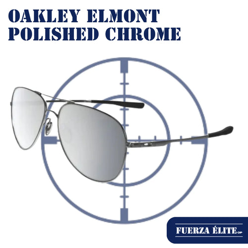 GAFAS OAKLEY ELMONT POLISHED CHROME / CHROME IRIDIUM REF OO4119-0860