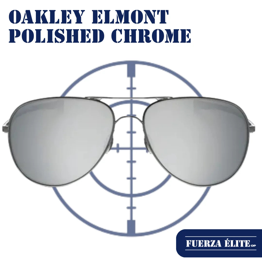 GAFAS OAKLEY ELMONT POLISHED CHROME / CHROME IRIDIUM REF OO4119-0860