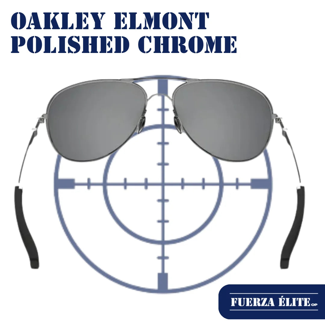 GAFAS OAKLEY ELMONT POLISHED CHROME / CHROME IRIDIUM REF OO4119-0860