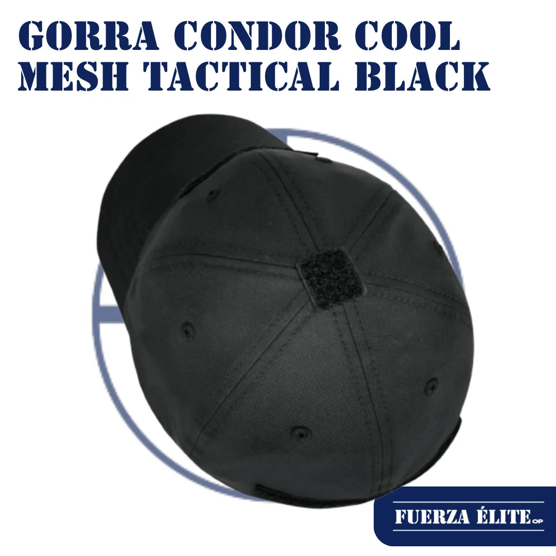 GORRA CONDOR COOL MESH TACTICAL BLACK REF 161204-002