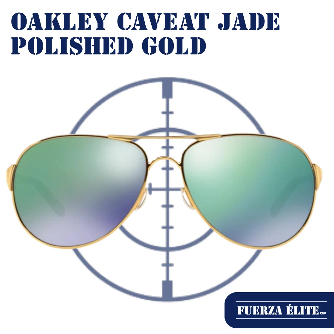 GAFAS OAKLEY CAVEAT JADE POLISHED GOLD / IRIDIUM REF OO4054-15