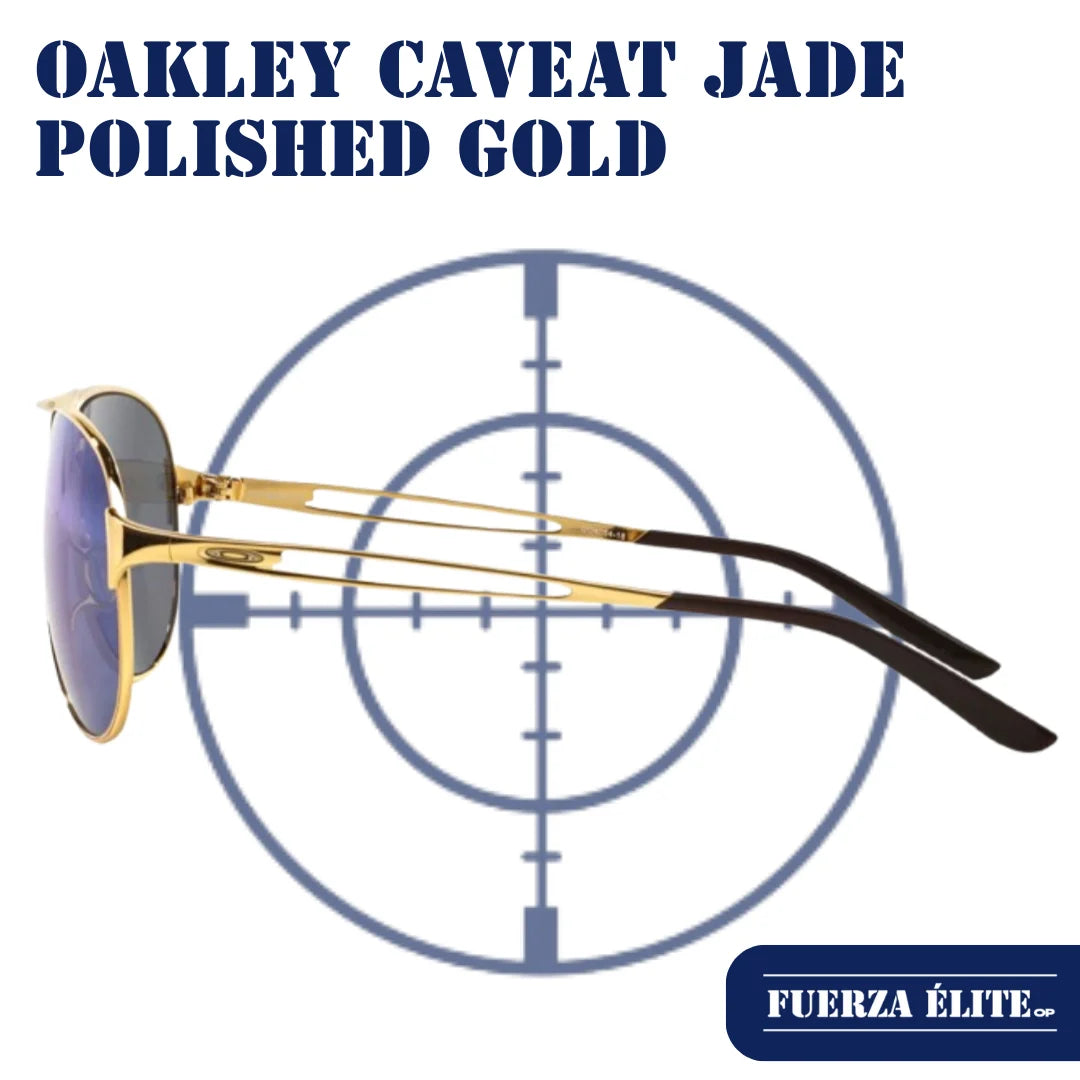 GAFAS OAKLEY CAVEAT JADE POLISHED GOLD / IRIDIUM REF OO4054-15