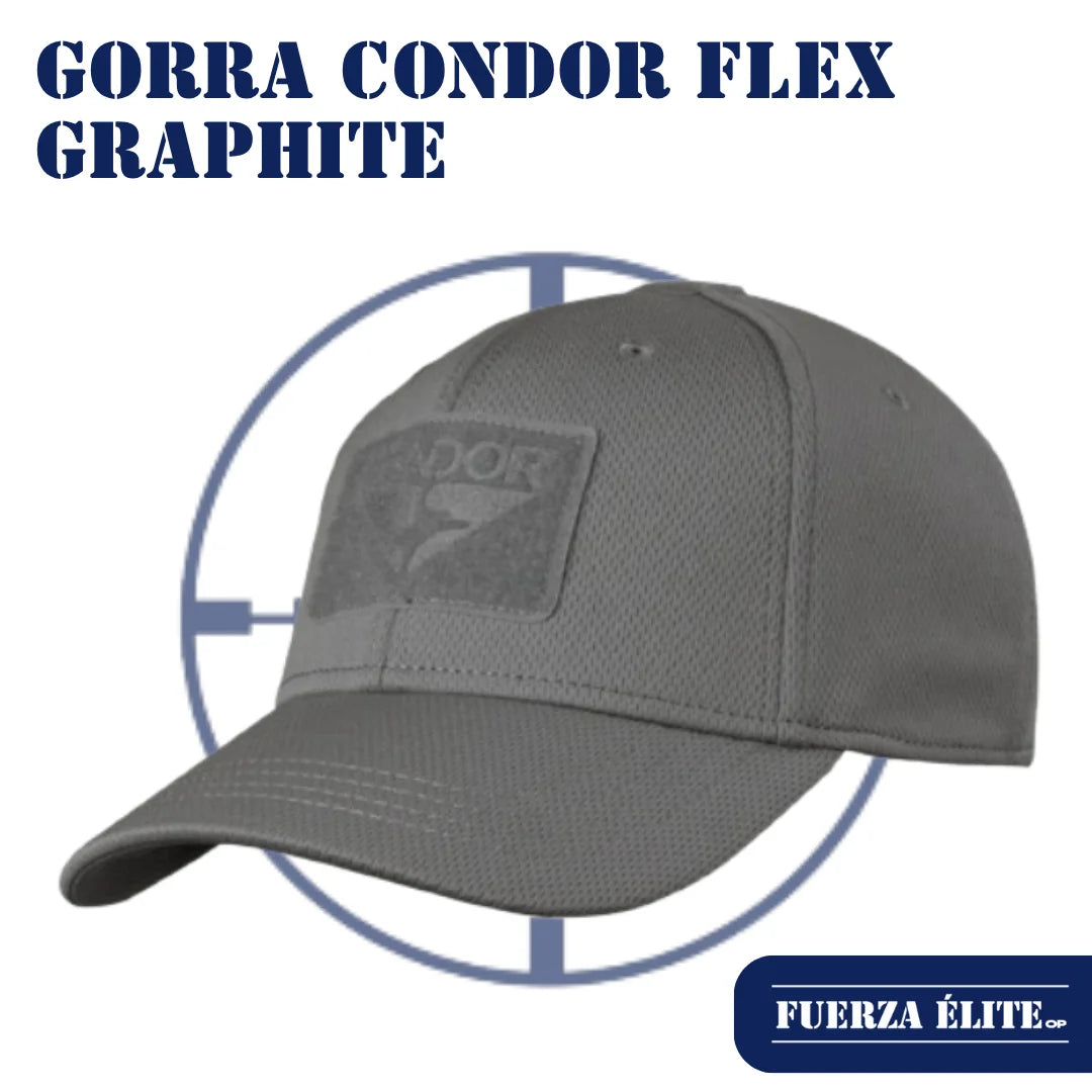 GORRA CONDOR FLEX GRAPHITE REF 161080-018