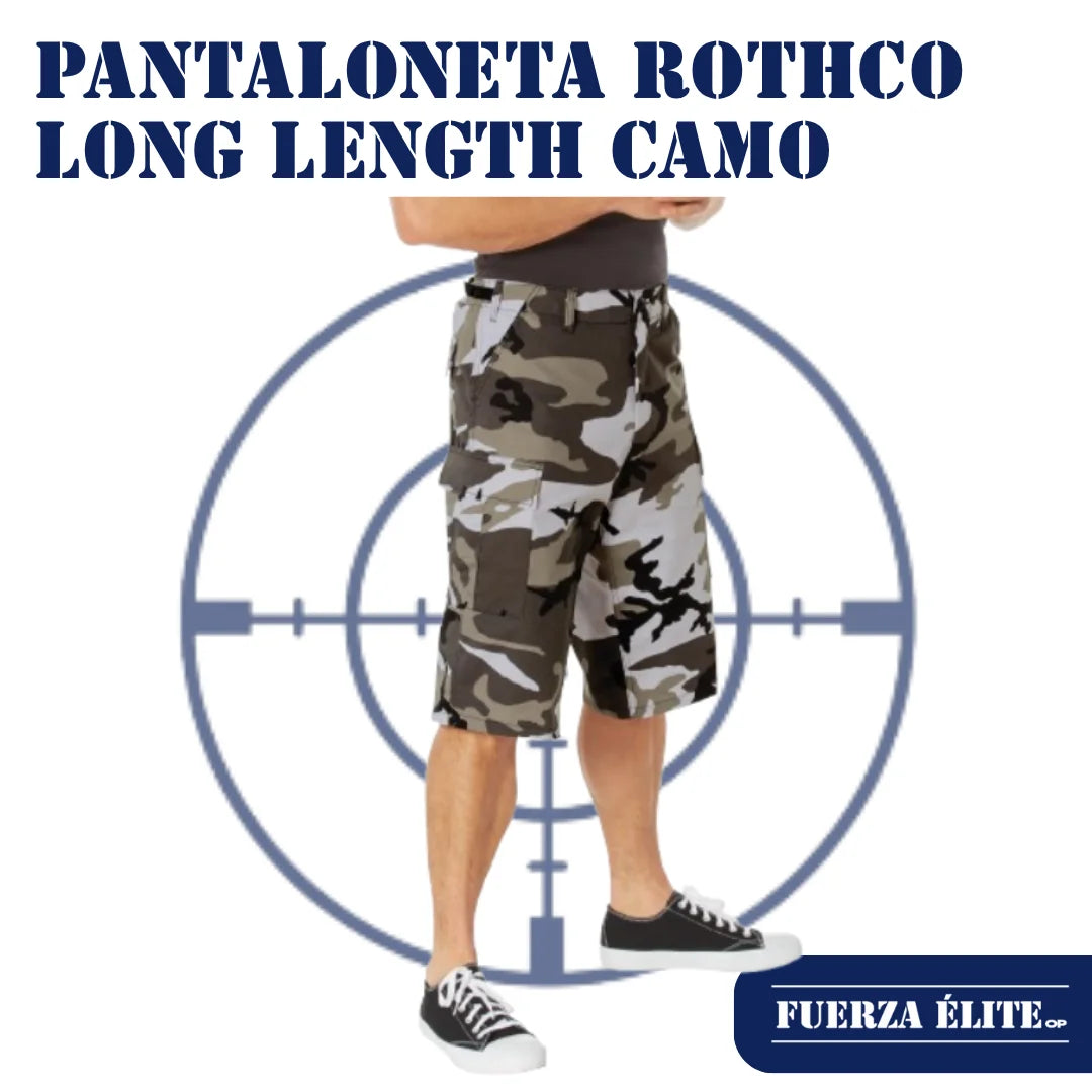 PANTALONETA ROTHCO LONG LENGTH CAMO BDU CITY CAMO REF 7769