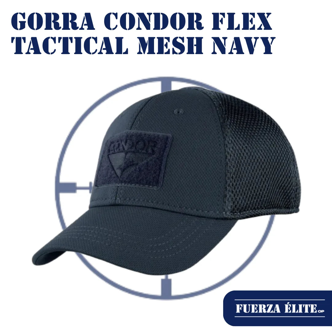 GORRA CONDOR FLEX TACTICAL MESH NAVY REF 161140-006