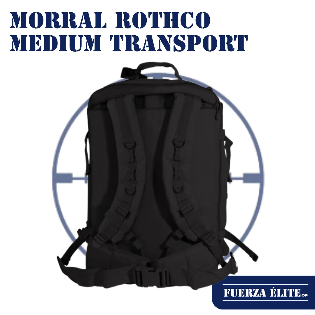 MORRAL ROTHCO MOVE OUT TACTICAL TRAVEL BLACK REF 2299