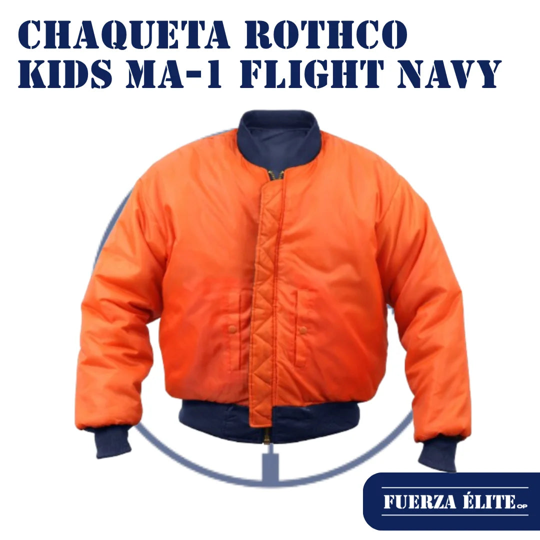 CHAQUETA ROTHCO KIDS MA-1 FLIGHT NAVY BLUE REF 7312