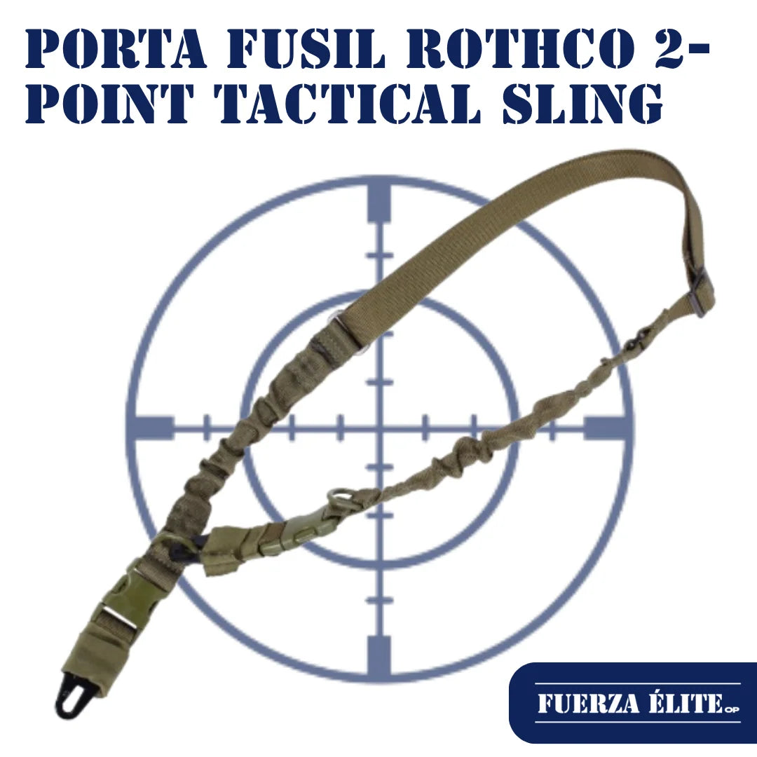 PORTA FUSIL ROTHCO 2-POINT TACTICAL SLING OLIVE DRAB 4654