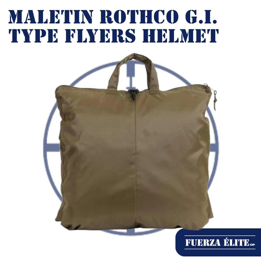 MALETIN ROTHCO G.I. TYPE FLYERS HELMET OLIVE DRAB REF 8101