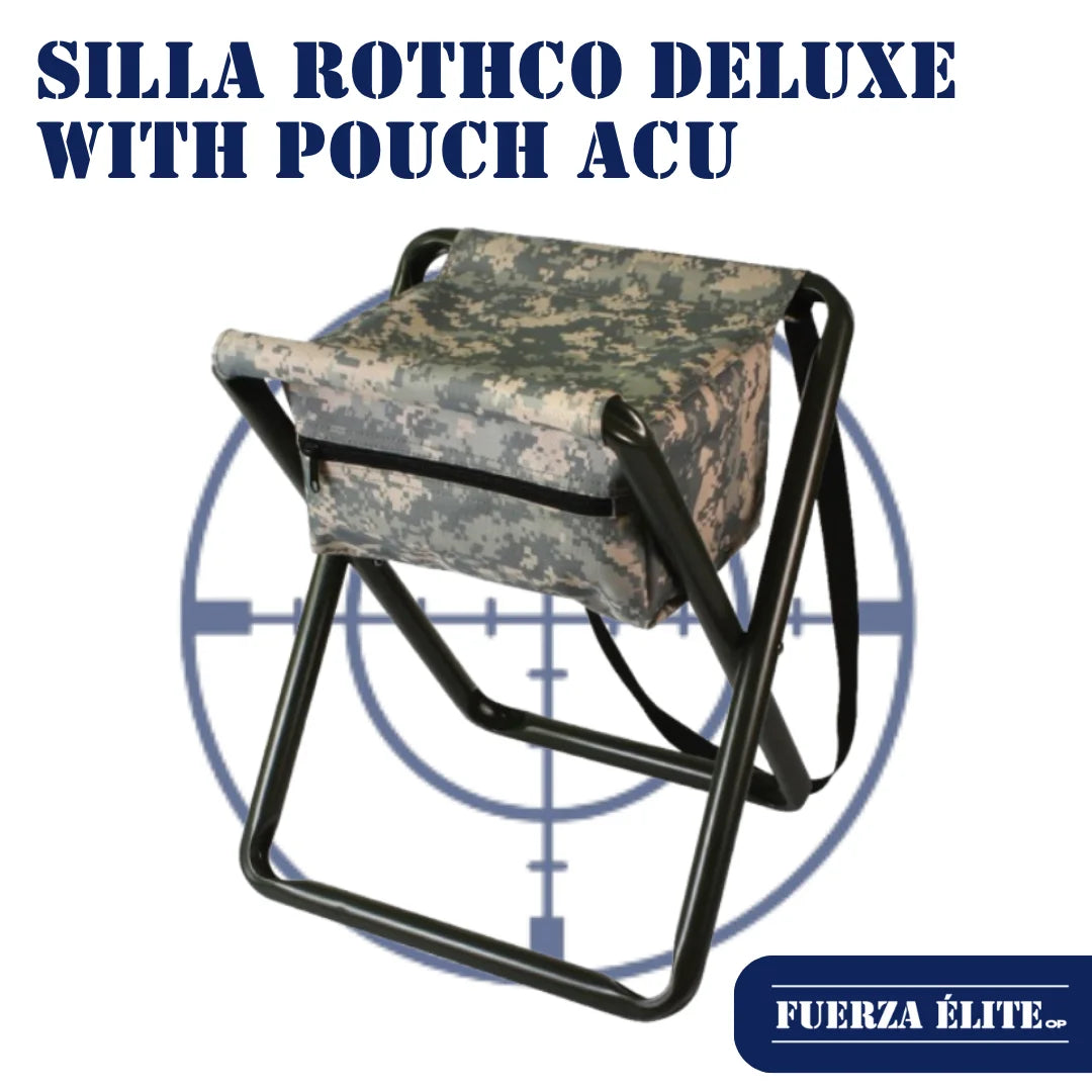 SILLA ROTHCO DELUXE WITH POUCH ACU DIGITAL CAMO REF 4546