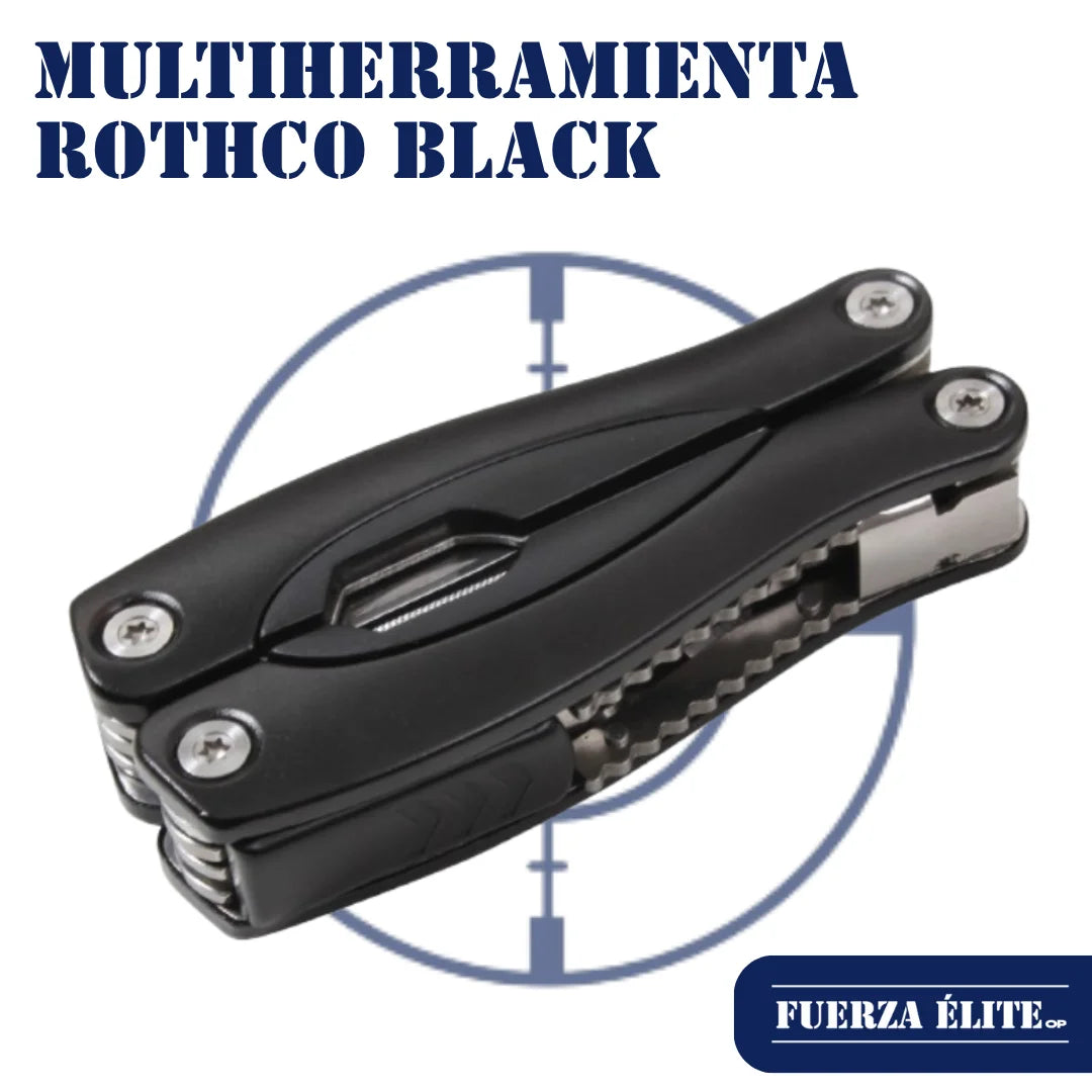 MULTIHERRAMIENTA ROTHCO BLACK REF 5255