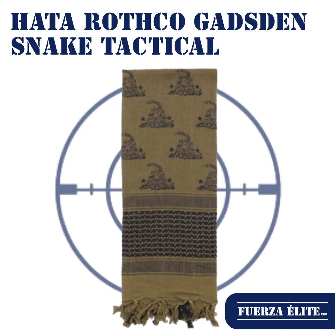HATA ROTHCO GADSDEN SNAKE TACTICAL DESERT KEFFIYEH OLIVE DRAB REF 88531