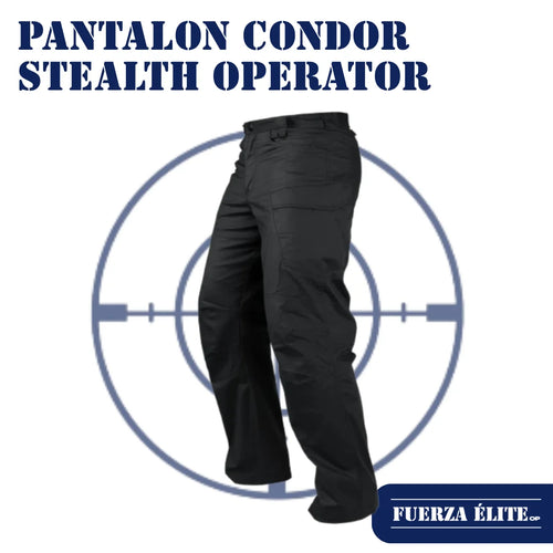PANTALON CONDOR STEALTH OPERATOR BLACK REF 610T-002