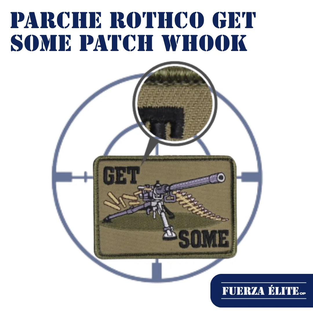 PARCHE ROTHCO GET SOME PATCH WHOOK BACK REF 72208