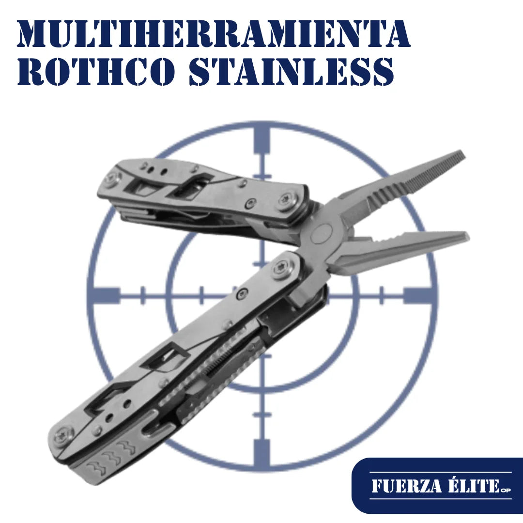 MULTIHERRAMIENTA ROTHCO STAINLESS STEEL SILVER REF 5223