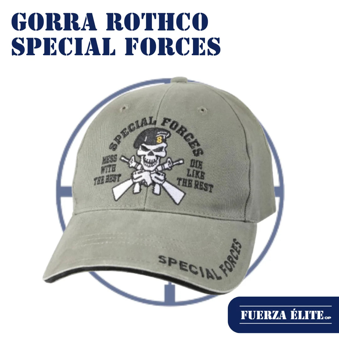 GORRA ROTHCO VINTAGE SPECIAL FORCES LOW PROFILE OLIVE DRAB REF 9887