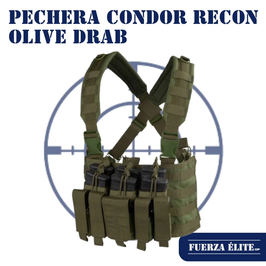 Chaleco Táctico Condor Recon En Olive Drab