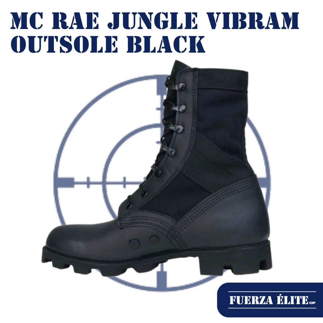 BOTA MC RAE JUNGLE VIBRAM OUTSOLE BLACK REF 9187