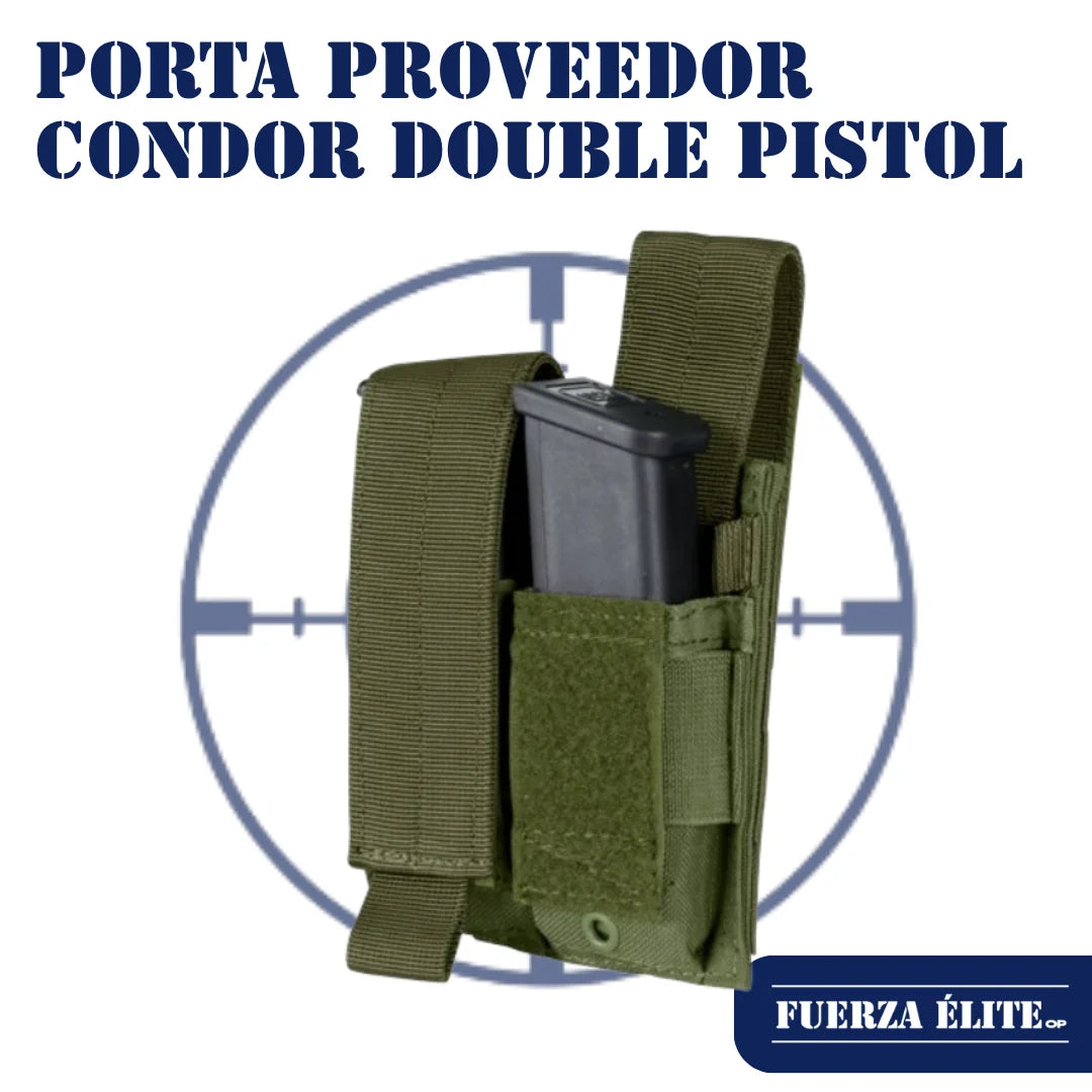 PORTA PROVEEDOR CONDOR DOUBLE PISTOL OLIVE DRAB REF MA23-001