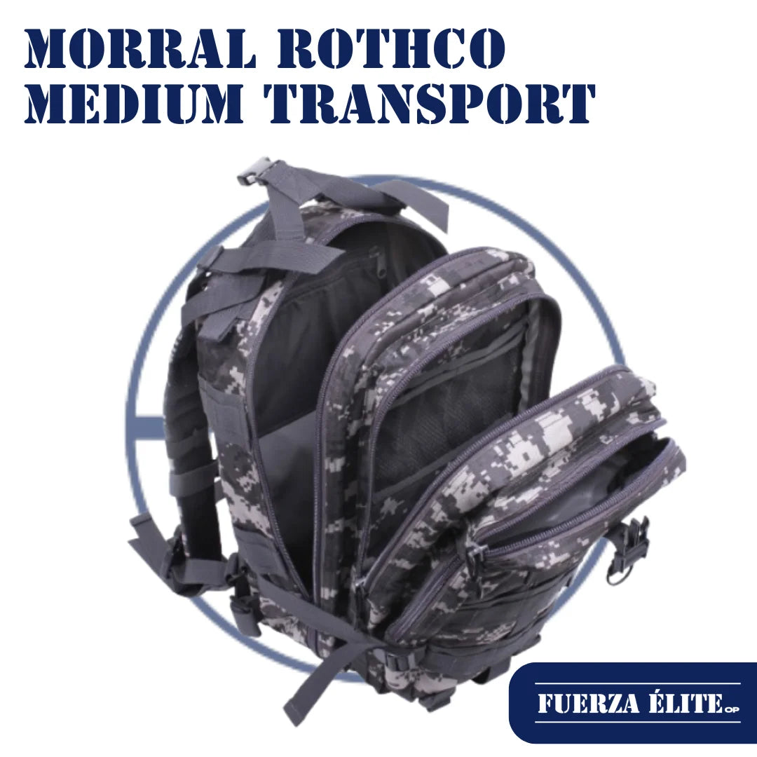 MORRAL ROTHCO MEDIUM TRANSPORT SUBDUED URBAN DIGITAL CAMO REF 2519