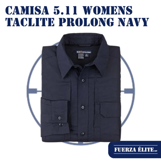 CAMISA 5.11 WOMENS TACLITE PRO LONG SLEEVE DARK NAVY REF 62070-724