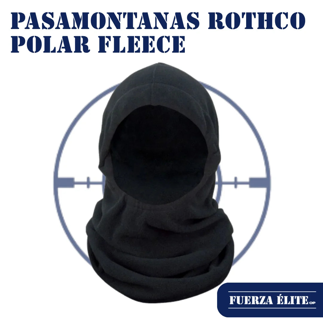 PASAMONTANAS ROTHCO POLAR FLEECE ADJUSTABLE BLACK REF 5585