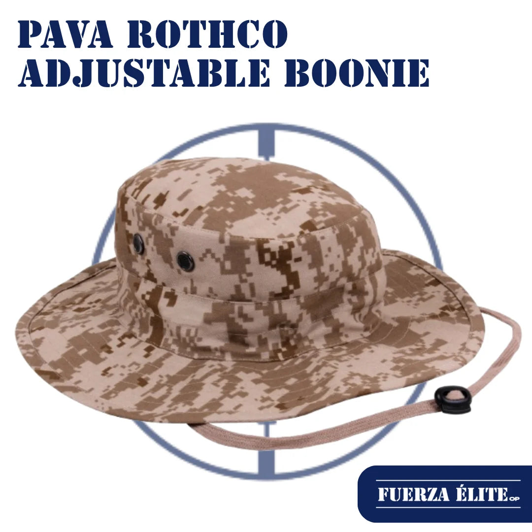 PAVA ROTHCO ADJUSTABLE BOONIE DESERT DIGITAL CAMO REF 52554