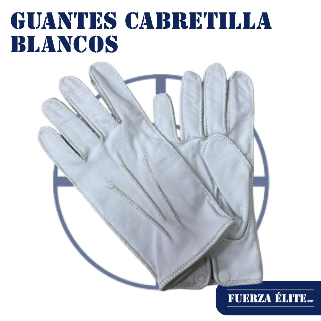 GUANTES CABRETILLA BLANCOS