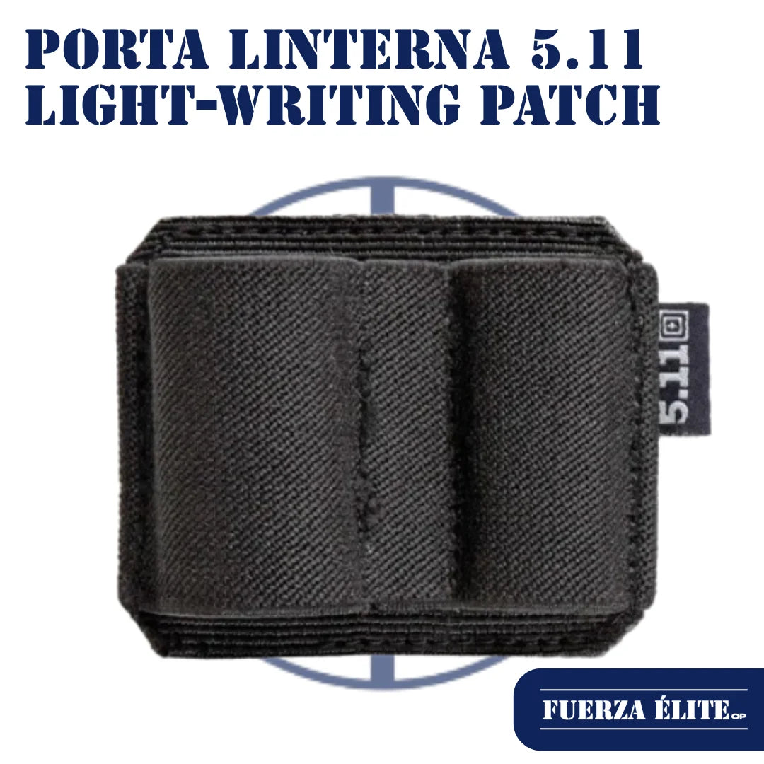 PORTA LINTERNA 5.11 LIGHT-WRITING PATCH BLACK REF 56121-019