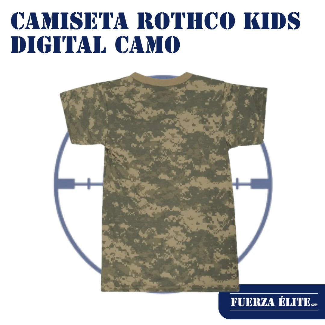 CAMISETA ROTHCO KIDS DIGITAL CAMO ACU DIGITAL CAMO REF 6773