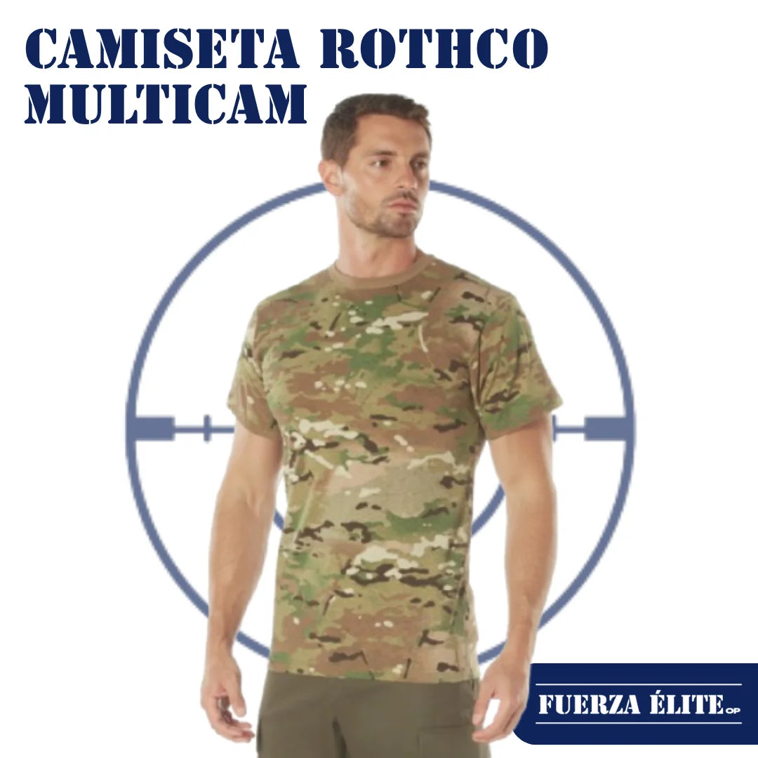 CAMISETA ROTHCO MULTICAM REF 6286