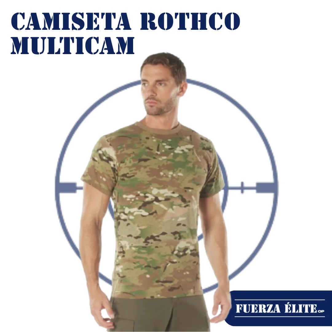 CAMISETA ROTHCO MULTICAM REF 6286