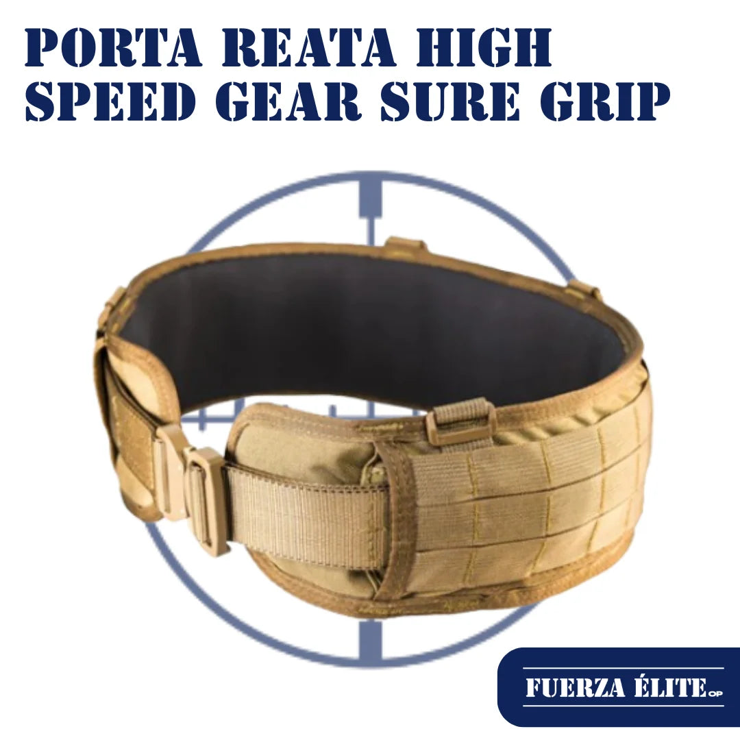 PORTA REATA HIGH SPEED GEAR SURE GRIP PADDED COYOTE BROWN REF 31PB01CB