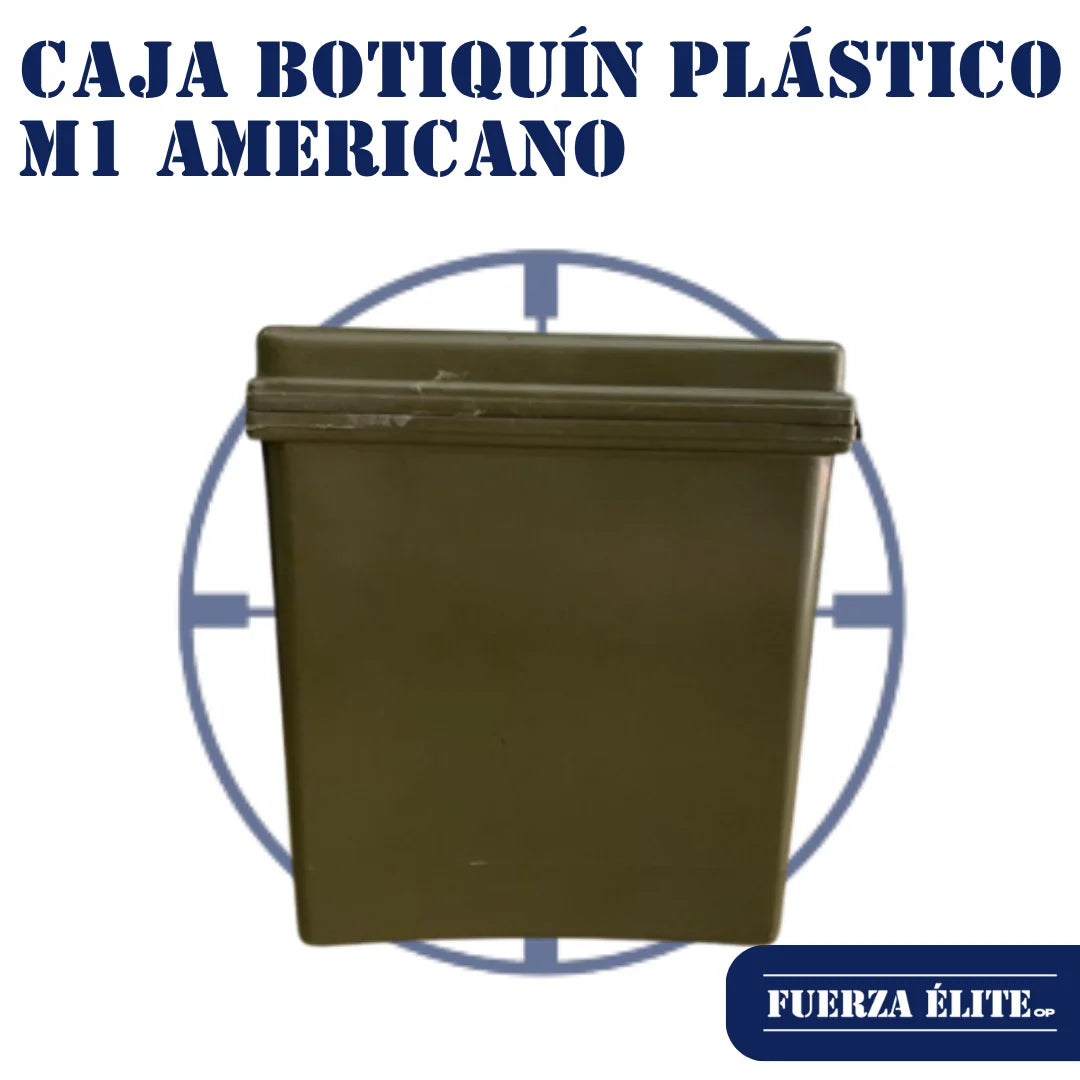 CAJA BOTIQUIN PLASTICO M1 AMERICANO