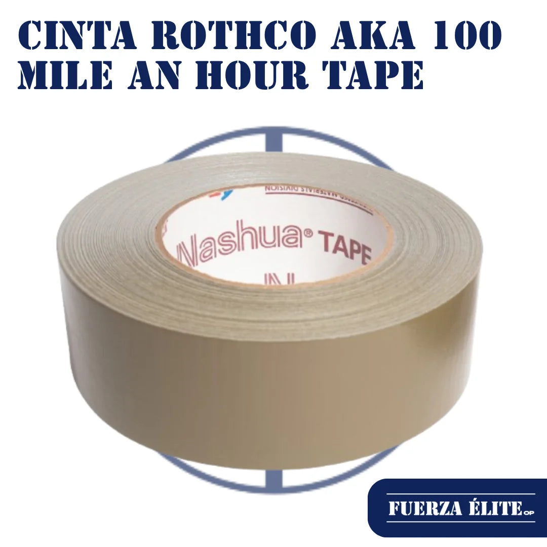 CINTA ROTHCO AKA 100 MILE AN HOUR TAPE OLIVE DRAB REF 8228
